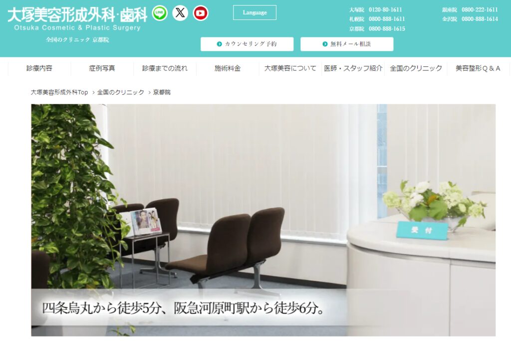 大塚美容形成外科トップ画像